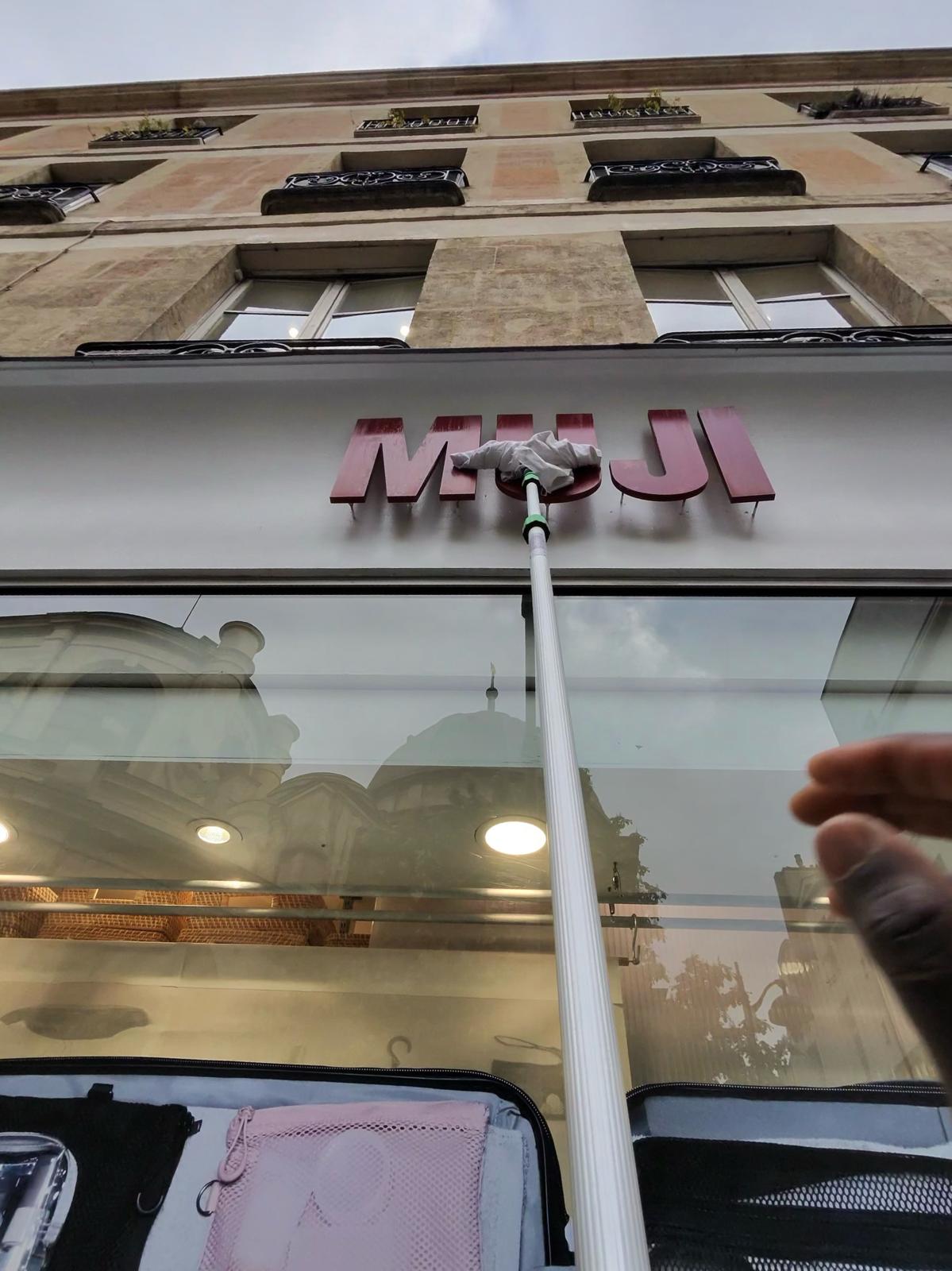 Nettoyage réalisé